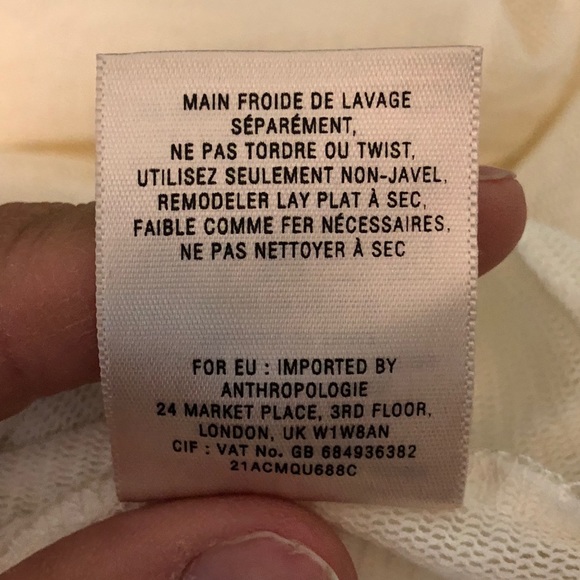 Vanessa Virginia Cream Lace Blouse G239 - Picture 7 of 7